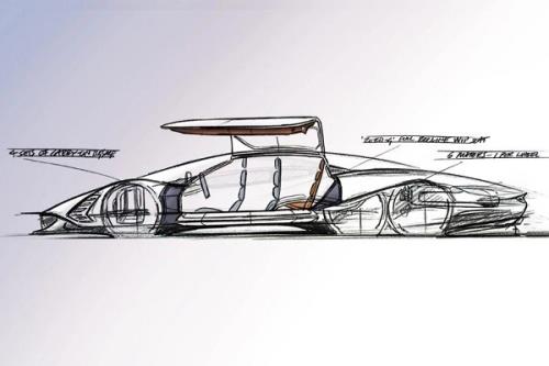 نخستین خودروی برقی هنسی با ۶ چرخ و موتور ۲۴۰۰ اسب بخار
