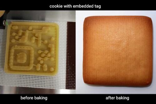 ابداع روشی نوین برای چاپ بارکد روی مواد خوراکی