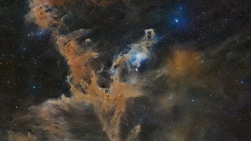 عکس روز ناسا از آفتاب پرست کیهانی